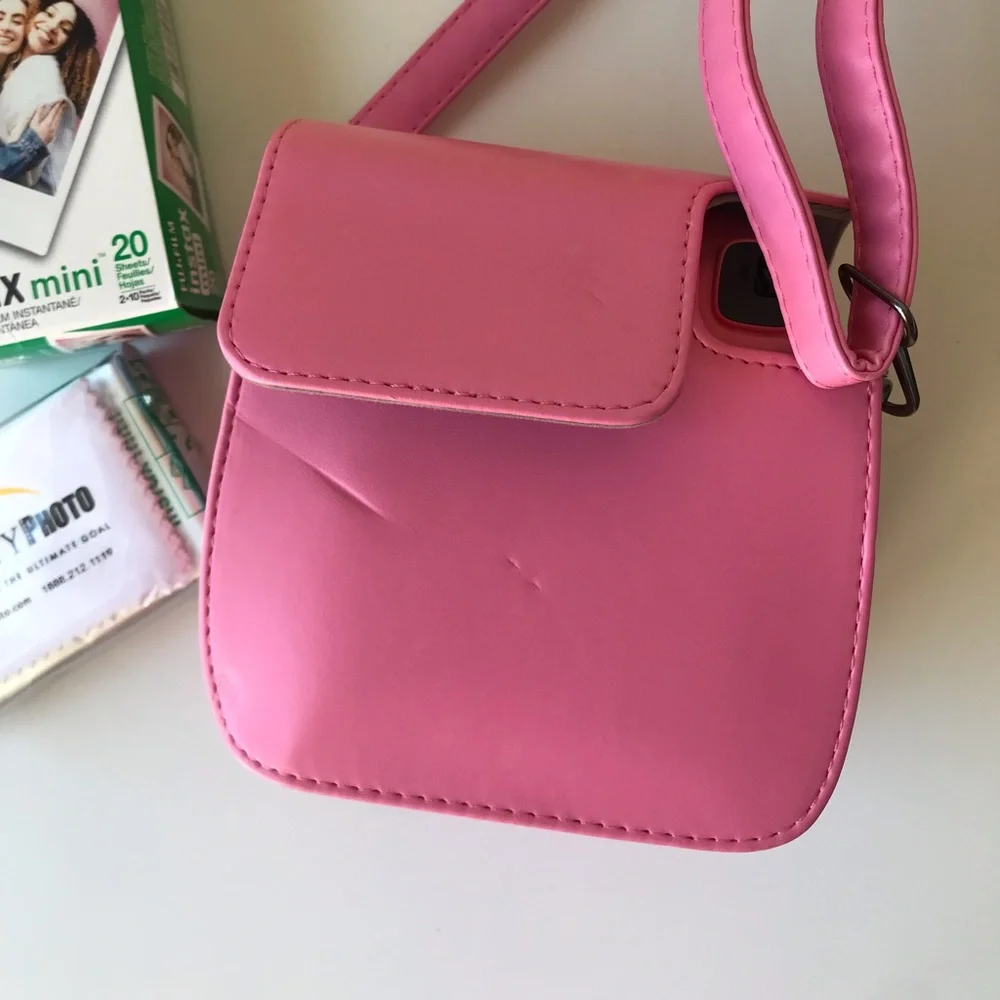 Fujifilm Instax Mini 9 Instant Camera, Flamingo Pink